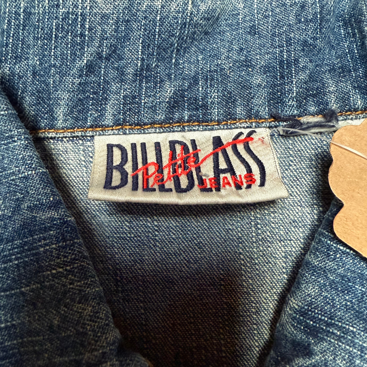 Vintage Bill Blass Medium Wash Denim Jean Jacket