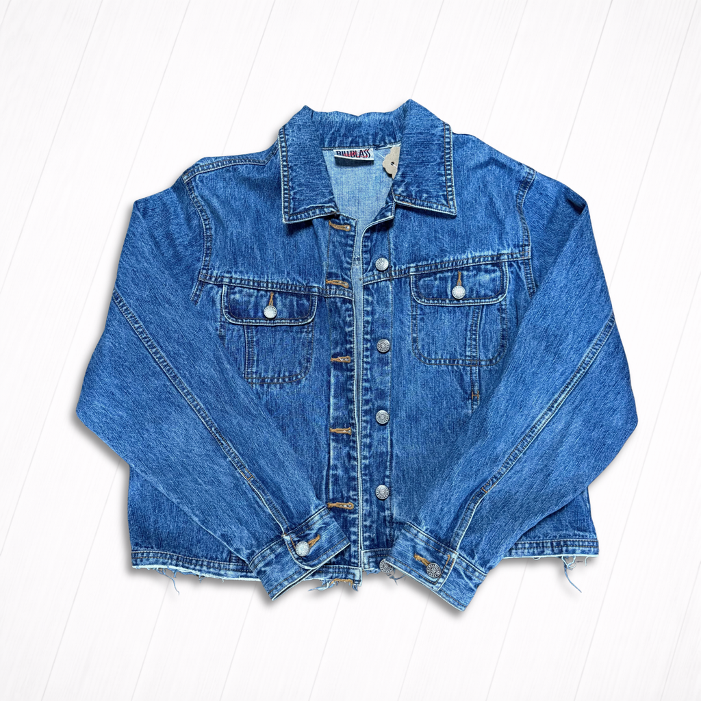 Vintage Bill Blass Medium Wash Denim Jean Jacket
