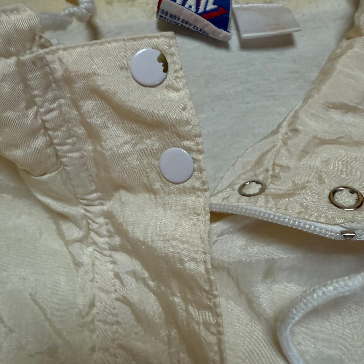 Vintage Cream Windbreaker
